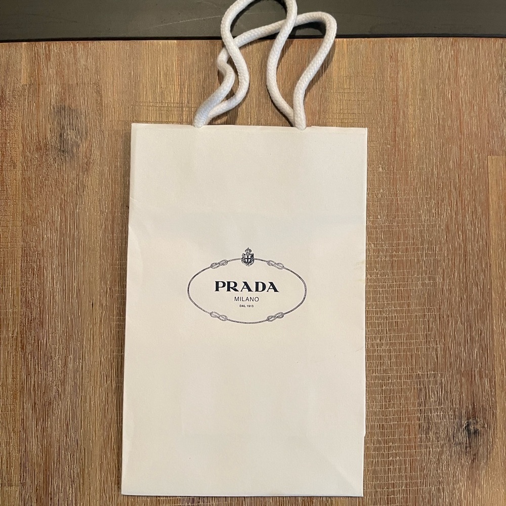 Prada small shopping bag
